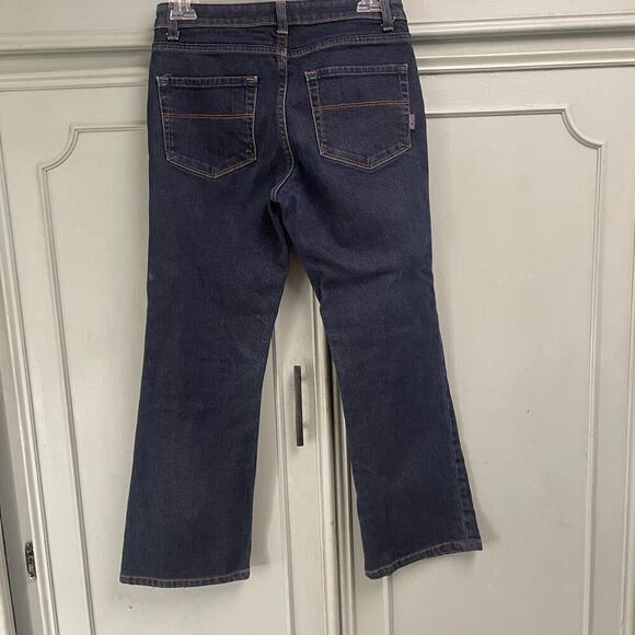 Patagonia Womens Cropped Jeans Size 27 Dark Wash Classic - Picture 3 of 5